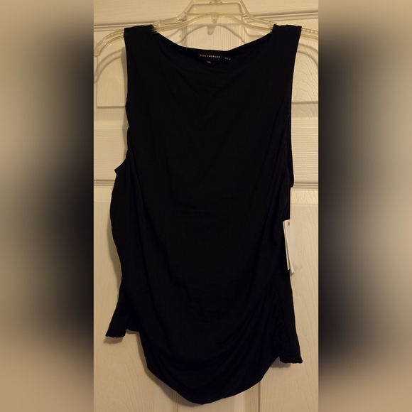 Good American Black Tank Top - Picture 1 of 4
